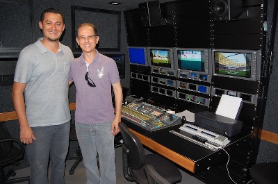 Director de Ingeniería del TV Globo NE visita nues